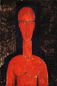 Amedeo Modigliani Red Bust china oil painting image